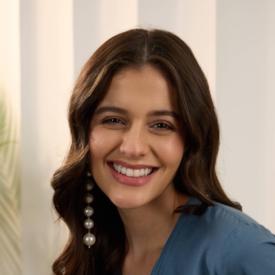 Portrait of Priya Mehta, CFO